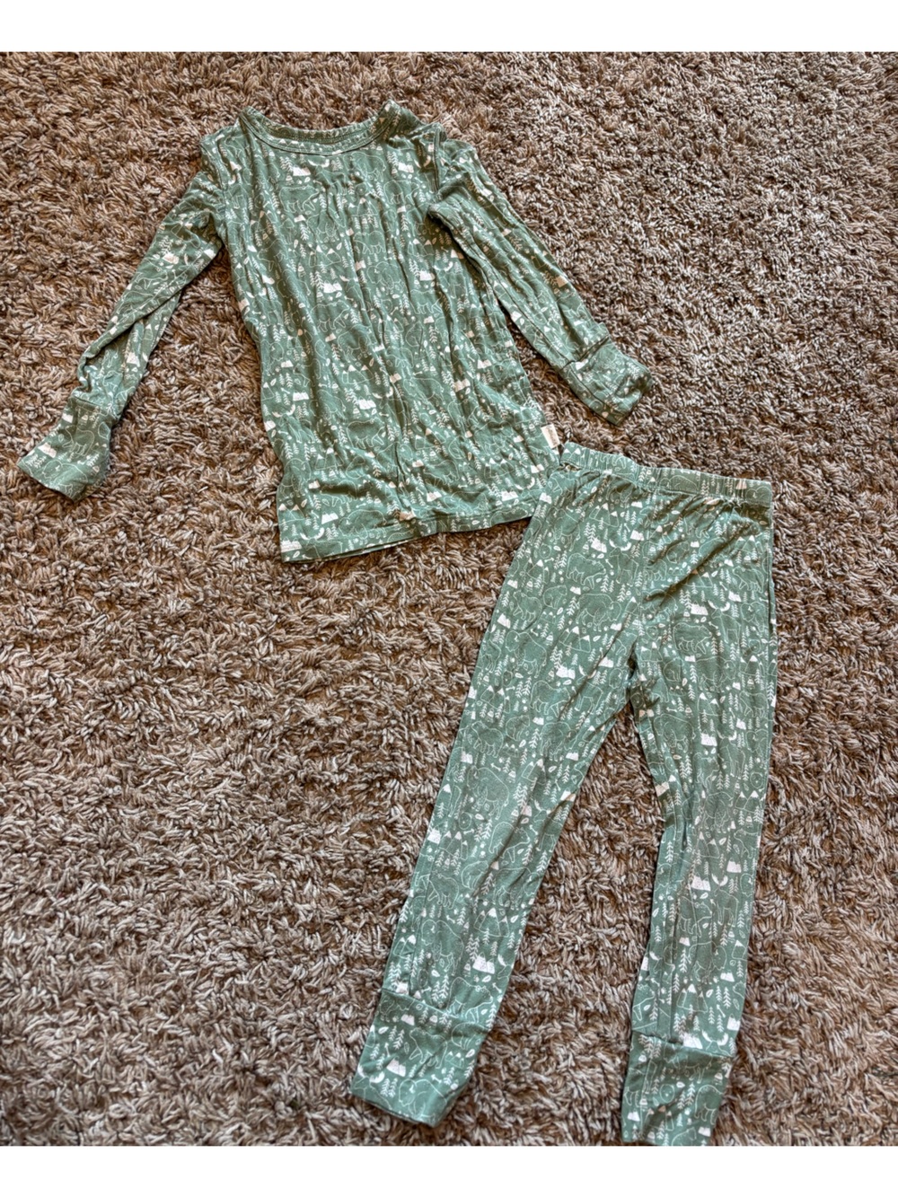 Butterscotch babies 4t bamboo pajama set